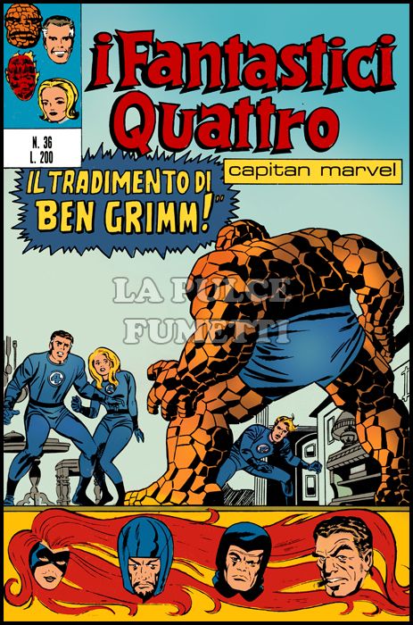 FANTASTICI QUATTRO #    36: IL TRADIMENTO DI BEN GRIMM!